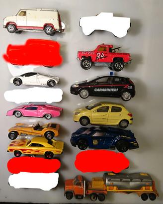giochi macchinine Hot Wheels Majorette Matchbox