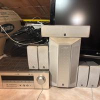 Amplificatore e casse Yamaha, subwofer Hometheathe