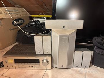 Amplificatore e casse Yamaha, subwofer Hometheathe