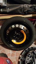 ruotino e crick di scorta Fiat Croma 5 fori da 16