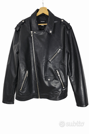 Giacca biker Terranova nera XL pari al nuovo