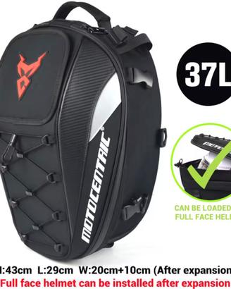 Zaino bauletto 37 LT MOTOCENTRIC  nuovo