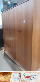 Codice: 270209  ARMADIO 4 ANTE CON CASSETTIERA LAT