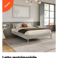 Letto matrimoniale 160x200 cm