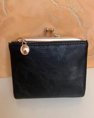 Portafogli borsellino portacarte vera pelle nuovo