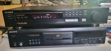 lettore CD Sony e tuner radio Sony 