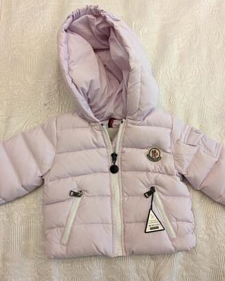 piumino Moncler nuovo mai usato 0-6 mesi 