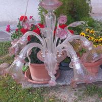 LAMPADARIO IN VETRO DI MURANO ORIGINALE