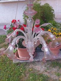 LAMPADARIO IN VETRO DI MURANO ORIGINALE