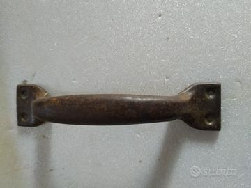 vecchia maniglia in latta anni 40/50