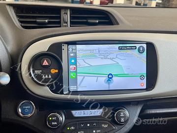 Autoradio Android Toyota Yaris 2012-2019 CarPlay