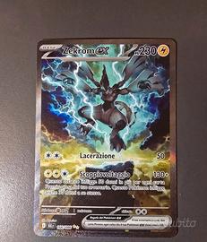 Carta ZEKROM EX 166 Pokémon TCG Luce Nera