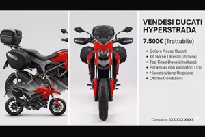 Moto Ducati Hyperstrada