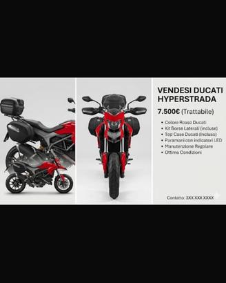 Moto Ducati Hyperstrada