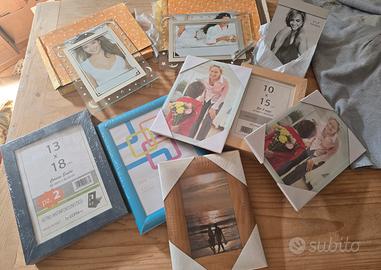 cornici porta foto varie misure