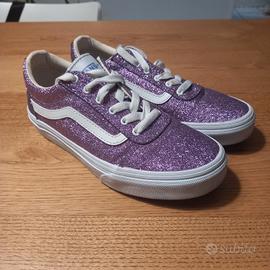 Vans on sale glitter bambina