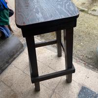 Sgabelli in legno
