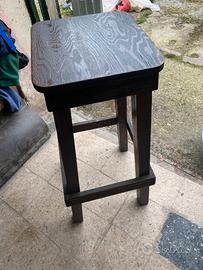 Sgabelli in legno