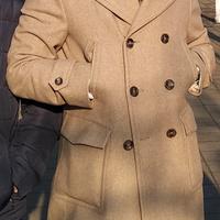 Cappotto Uomo Paoloni-Doppiopetto – Taglia 48. 