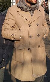 Cappotto Uomo Paoloni-Doppiopetto – Taglia 48. 