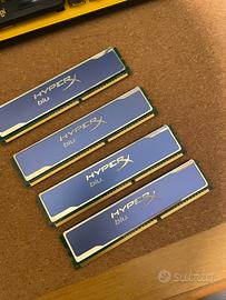 Kingston HyperX Blu DDR3 16GB (4x4GB) 1600MHz
