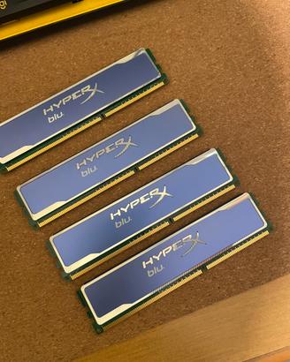 Kingston HyperX Blu DDR3 16GB (4x4GB) 1600MHz