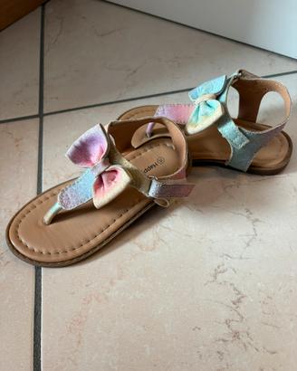 Sandalo bimba multiglitter