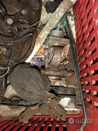 ape piaggio 50 manubrio pedale freno fanale