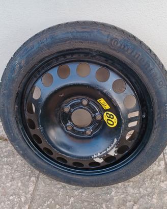 Ruotino scorta 5 fori