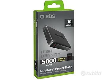 SBS Powerbank NanoTube 10W - 5000 mAh high density