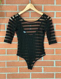 Body sotto giacca nero Tg. M