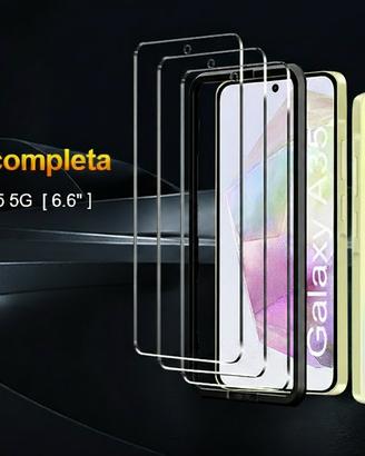 Pellicola vetro temperato per Samsung A35 5G