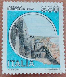 francobollo nuovo serie castelli 