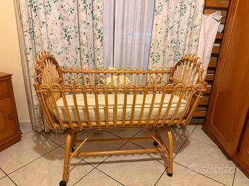 Culla In Vimini per Bambini