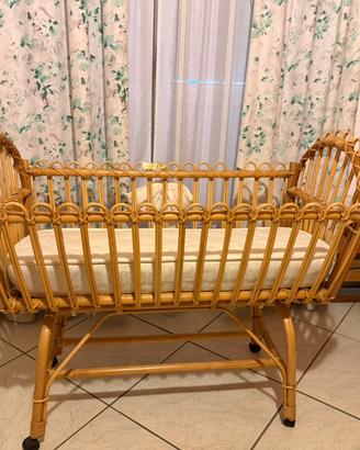 Culla In Vimini per Bambini