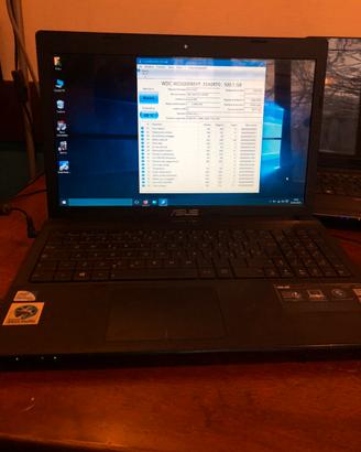 ASUS X55A CPU CORE  B980 2,40GHz  RAM 4GB