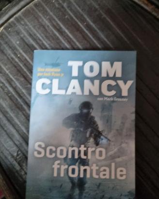1855NN-Libro Tom Clancy Scontro Frontale