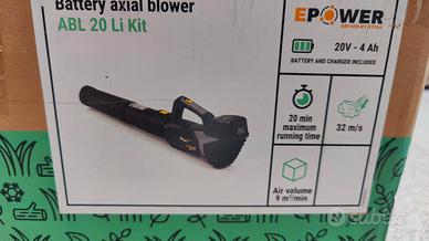 Alpina soffiatore a batteria 