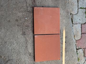 Mattonelle cotto 25x25 spesso e 1 cm
