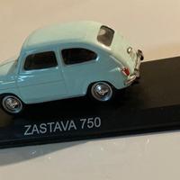 Modellino auto Fiat 750 Zastava 1/43 De Agostini