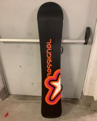 Tavola snowboard RISSIGNOL  bianca sopra e nera