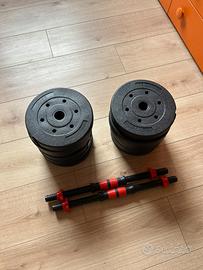 Pesi con manubri