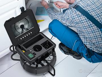 Telecamere per videoispezioni tubi + 2 testine