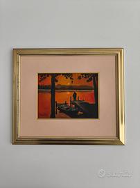 L'ultimo Battito del Sole ( Ammirando il Tramonto)