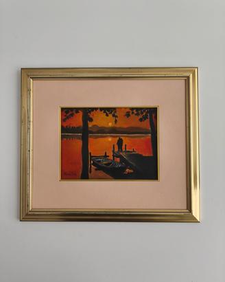 L'ultimo Battito del Sole ( Ammirando il Tramonto)