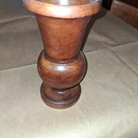 Vaso legno tornito