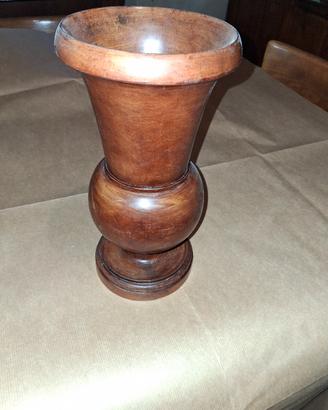 Vaso legno tornito