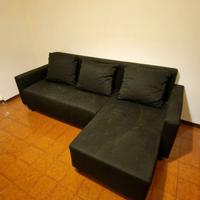 Divano letto 3 posti chaise longue