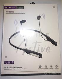 Auricolare Bluetooth da collo con batteria da20ore