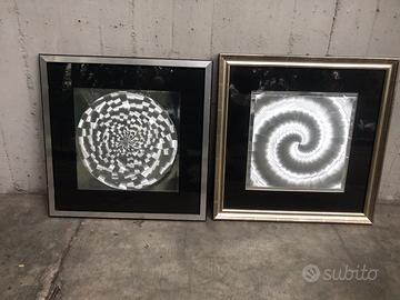 Quadri Tecnica mista Arte Cinetica anni 70